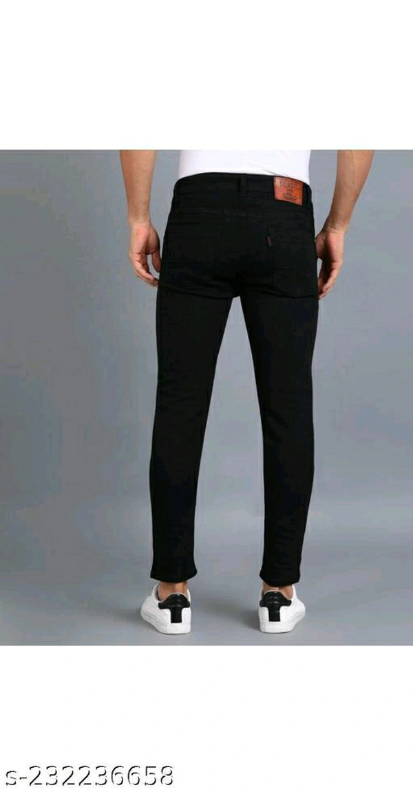 Stylish Mens Jeans - Black, (28 30 32)