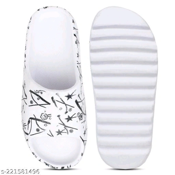 Trendy Men's   Zig Zag Lightweight Flip Flop Slippers Slides - Ind-6 Ind-7 Ind-8 Ind-9 Ind-10