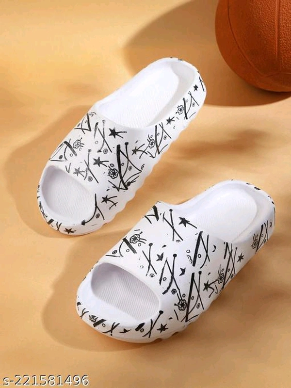 Trendy Men's   Zig Zag Lightweight Flip Flop Slippers Slides - Ind-6 Ind-7 Ind-8 Ind-9 Ind-10