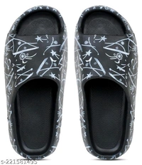 Trendy Men's   Zig Zag Lightweight Flip Flop Slippers Slides - Ind-6 Ind-7 Ind-8 Ind-9 Ind-10