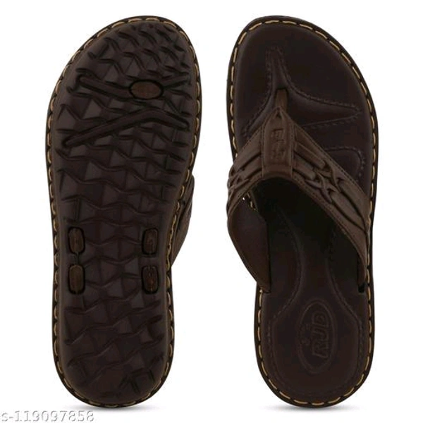 Stepify Ventures Flip Flops With Stitched Design - Ind-6 Ind-8 Ind-8 Ind-9 Ind-10