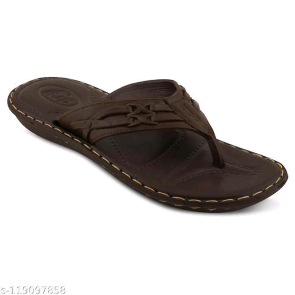 Stepify Ventures Flip Flops With Stitched Design - Ind-6 Ind-8 Ind-8 Ind-9 Ind-10