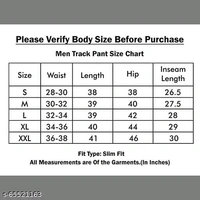 Comfortable And Stylish Track Pant For Men  - 28 30 32 34 36