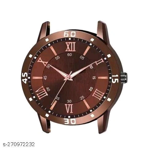 Analog Watch - For Men Boy Men Exclusive Men201brown - Brown, Free Size