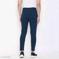 Men Fully Stretchable Cotton Blend Black & Blue| Track Pant|Trouser|Pajama|Lower - 28 30 32