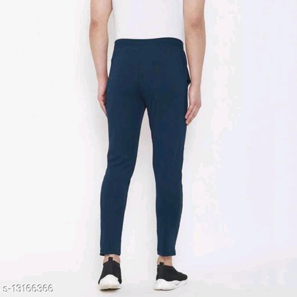 Men Fully Stretchable Cotton Blend Black & Blue| Track Pant|Trouser|Pajama|Lower - 28 30 32