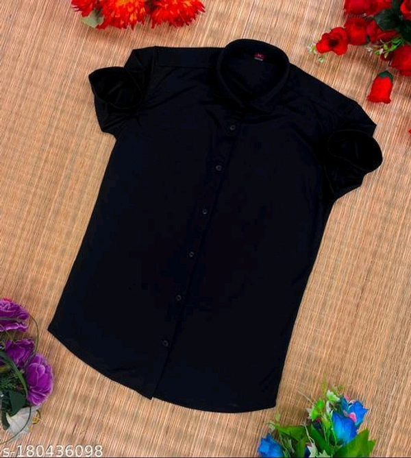 Trendy Improoved Quality Shirt - Black, S