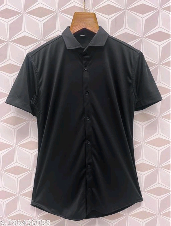Trendy Improoved Quality Shirt - Black, S
