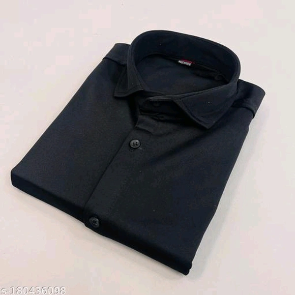 Trendy Improoved Quality Shirt - Black, S