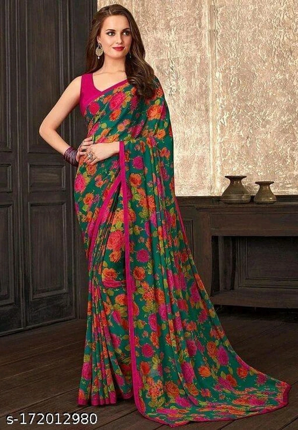 Anand Alluring Georgette - Free Size
