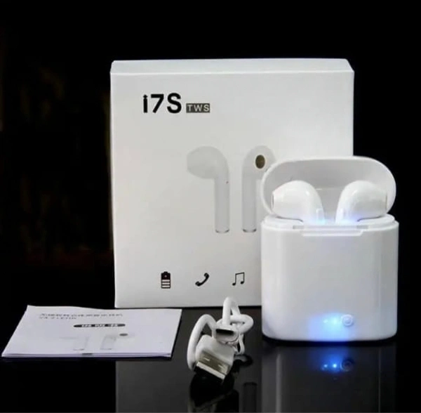 i7s Twins Blutooth Headphones White