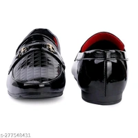 Stylish  Men Black  Loafer  - Black, IND-6 IND-7 IND-8 IND-9 IND-10