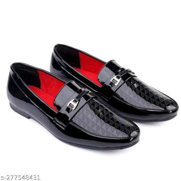 Stylish  Men Black  Loafer  - Black, IND-6 IND-7 IND-8 IND-9 IND-10