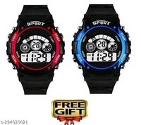 Kids Watches  - Black and yellow, Free Size