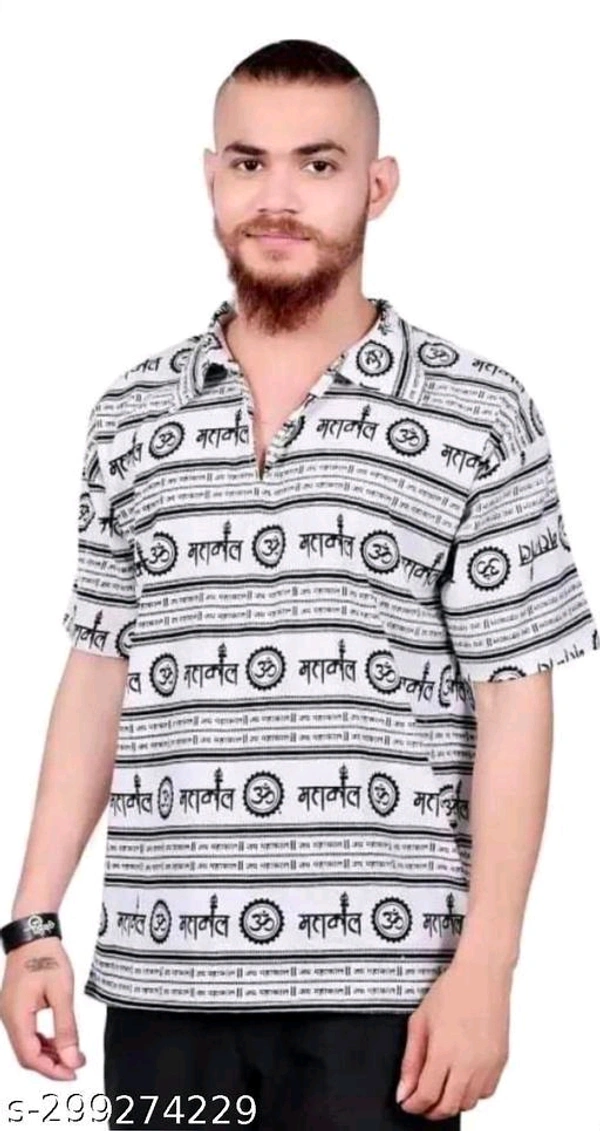 MAHAKAL SHORT KURTA,mahakal  Shirt,shirt Mahakal  - M L XL XXL