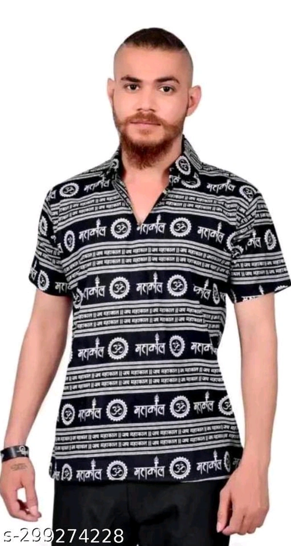 MAHAKAL SHORT KURTA,mahakal  Shirt,shirt Mahakal  - M L XL XXL