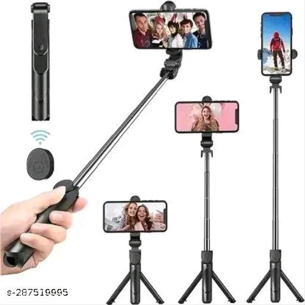 Selfi Stick Bluetooth  Selfi Stick  - Free Size