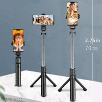Selfi Stick Bluetooth  Selfi Stick  - Free Size