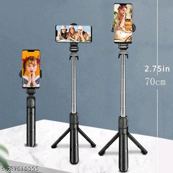 Selfi Stick Bluetooth  Selfi Stick  - Free Size