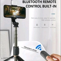 Selfi Stick Bluetooth  Selfi Stick  - Free Size