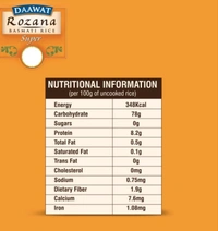Daawat Rozana Super, Naturally Aged, Rich Aroma,Perfect Fit for Everyday Consumption Basmati Rice, 5 Kg