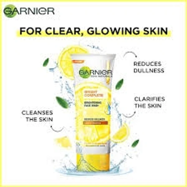 Garnier Bright Complete Vitamin C Face Wash 50g