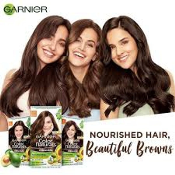 Garnier Color Naturals Creme Hair Color 5 Light Brown 70ml
+ 60g