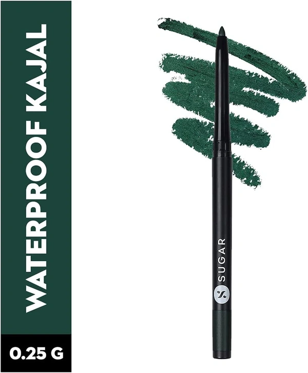 SUGAR Cosmetics - Kohl Of Honour - Intense Kajal - 05 Go Green (Green Kajal)