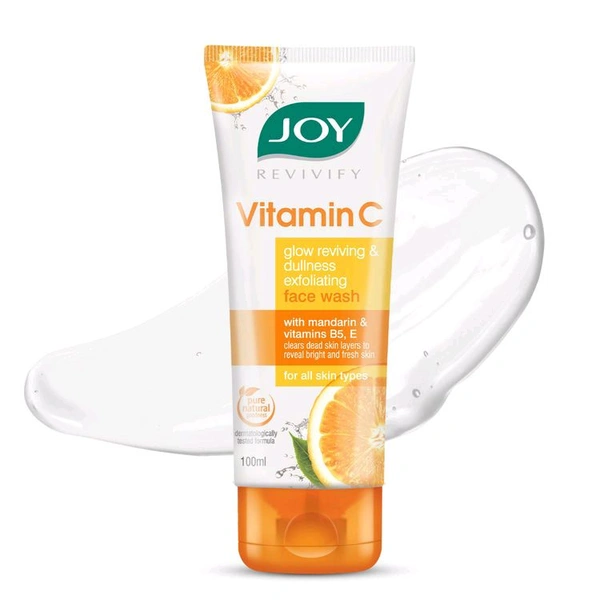 Joy Skin Brightening Vitamin C Face Wash, 100ml 
