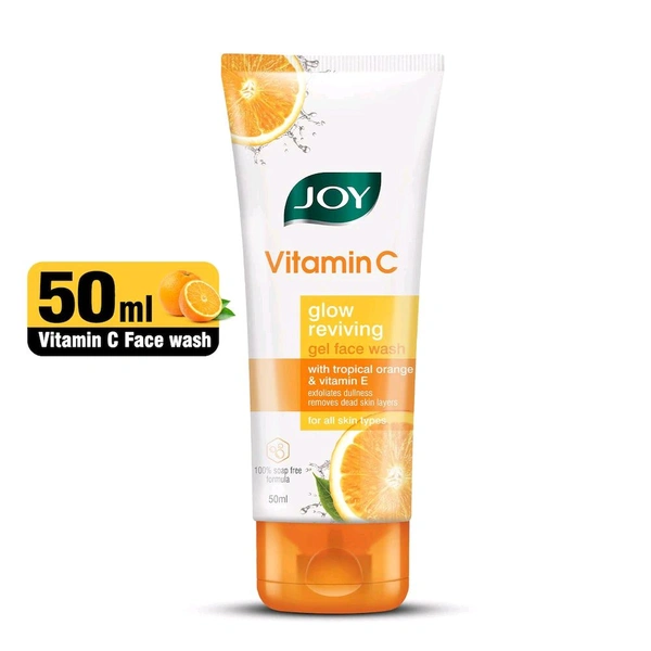 Joy Skin Brightening Vitamin C Face Wash, 50ml
