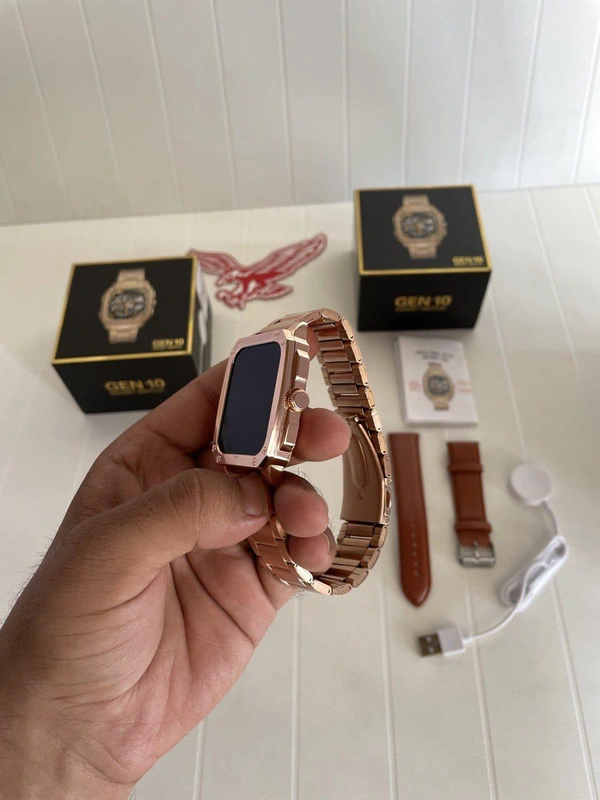 𝐏𝐫𝐞𝐦𝐢𝐮𝐦 𝐩𝐫𝐨𝐝𝐮𝐜𝐭 : - Fossil Generation 10 👑𝐏𝐫𝐢𝐜𝐞 : - 3000 ship /-  Rs ( Dual Belt  ) Prepaid 80Cod 170 Plus shipping ⭐️  Head Turning Gold Style  𝐒𝐩𝐞𝐜𝐢𝐟𝐢𝐜𝐚𝐭𝐢𝐨𝐧𝐬 : - ⚡ Experience the High Defination Square Display⚡️ Always On Display Working ⚡️ fully Metal Body ⚡ shows Fossil Logo at time of On / Off⚡ Voice Assistant Working ⚡️ Save upto 8 Contacts ⚡ - Web Orange
