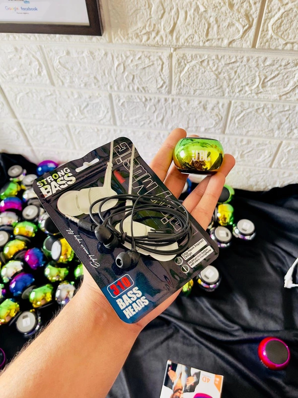 *JBLmini speaker Combo * 🔥*Earphone random colour **Mini Boost Series 4 * *Model :- Mt**Super Hot Sold* 🌠*Pocket Speker*👉 *Specifications* - Hd 3d Sound 💯- Super Qulity Bass - Extra Ordinary Look - Button To access- iOS & Android used - Durable Battery Life  *Available : 699+ ship 70 rs * - Red