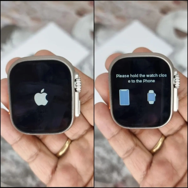 *SAME AS ORGINAL BOX AND WATCH **SERIES 8 ULTRA TOP QUALITY 🔥*❤️‍🔥❤️‍🔥*WITH ORIGINAL STRAP**WITH ORIGINAL BOX* *FEATURES*ᴍᴀᴋɪɴɢ & ᴀɴꜱᴡᴇʀ ᴄᴀʟʟꜱ ᴠɪᴀ ʙʟᴜᴇᴛᴏᴏᴛʜ.2.02 ɪɴᴄʜ ᴛꜰᴛ ꜱᴄʀᴇᴇɴ, ꜱᴘʟɪᴛ ꜱᴄʀᴇᴇɴ.ᴡɪʀᴇʟᴇꜱꜱ ᴄʜᴀʀɢɪɴɢ.ᴡᴀᴛᴄʜ ꜰᴀᴄᴇꜱ, 9 ᴍᴇɴᴜ ꜱᴛʏʟᴇ.ᴠᴏɪᴄᴇ ᴀꜱꜱɪꜱᴛᴀɴᴛ.ᴍᴜʟᴛɪ-ꜱᴘᴏʀᴛ ᴍᴏᴅᴇꜱ.📷Features• Multifunctional NFC• Voice Assistant• 2.02 inch TFT 428*485 Full pixel Touch Display• Built-in Spea - Black