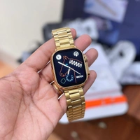 *Dubai quality golden colour *With apple logo *SERIES 8 ULTRA TOP QUALITY 🔥*❤️‍🔥❤️‍🔥*WITH ORIGINAL STRAP**WITH ORIGINAL BOX* *FEATURES*ᴍᴀᴋɪɴɢ & ᴀɴꜱᴡᴇʀ ᴄᴀʟʟꜱ ᴠɪᴀ ʙʟᴜᴇᴛᴏᴏᴛʜ.2.02 ɪɴᴄʜ ᴛꜰᴛ ꜱᴄʀᴇᴇɴ, ꜱᴘʟɪᴛ ꜱᴄʀᴇᴇɴ.ᴡɪʀᴇʟᴇꜱꜱ ᴄʜᴀʀɢɪɴɢ.ᴡᴀᴛᴄʜ ꜰᴀᴄᴇꜱ, 9 ᴍᴇɴᴜ ꜱᴛʏʟᴇ.ᴠᴏɪᴄᴇ ᴀꜱꜱɪꜱᴛᴀɴᴛ.ᴍᴜʟᴛɪ-ꜱᴘᴏʀᴛ ᴍᴏᴅᴇꜱ.📷Features• Multifunctional NFC• Voice Assistant• 2.02 inch TFT 428*485 Full pixel Touch Display• - Pirate Gold