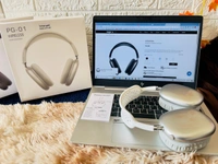 THE WAIT IS OVER NOW🤩*AIRPOD PRO MAX PG-01*MOST I SOUND MACHINE GADGETS WHICH GIVES SMILE ON YOUR FACE*Super Quality Headphone* *AirPods Max*Introducing AirPods Max — a perfect balance of exhilarating high-fidelity audio and the effortless magic of AirPods. The ultimate personal listening experience is here.FeaturesStandby time:  24 Hour’sWireless Type: bluetoothSupport: IPhone /  - Black