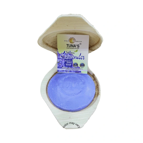 Tunas Lavender Soap | Brightens Dullness | Pore Detox | 65gm