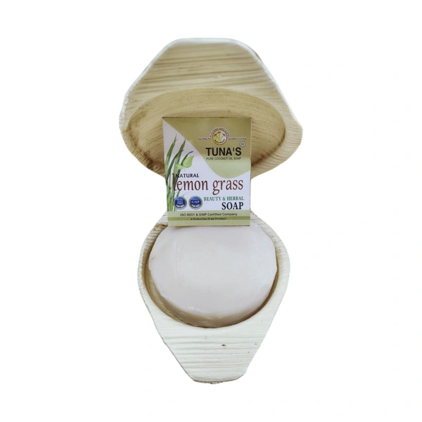 Tunas Lemon Grass Soap | Odour Control | Revives Skin | 65gm