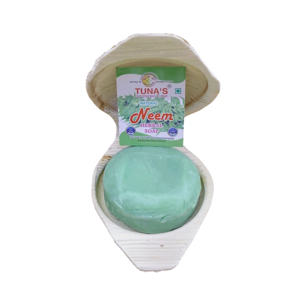 Tunas Neem Soap | Anti Bacterial Care | Purifies Pores | 65gm