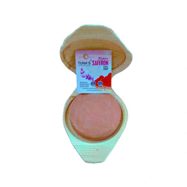 Tunas Saffron Soap | Radiance Boost | Golden Glow | 65gm