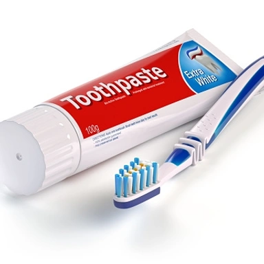 Tooth Brush And Toothpaste