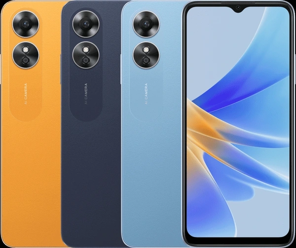 Oppo A17 NETWORKTechnology	GSM / HSPA / LTE2G bands	GSM 850 / 900 / 1800 / 1900 - SIM 1 & SIM 23G bands	HSDPA 850 / 900 / 21004G bands	1, 3, 5, 8, 38, 40, 41Speed	HSPA, LTELAUNCHAnnounced	2022, September 26Status	Available. Released 2022, September 26BODYDimensions	164.2 x 75.6 x 8.3 mm (6.46 x 2.98 x 0.33 in)Weight	189 g (6.67 oz)SIM	Dual SIM (Nano-SIM, dual stand-by) 	IPX4 water  - Web Orange