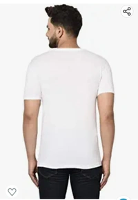 Tfortees Mens Cotton Tshirt(AZ_1619_White_)Trendingin Men's T-Shirts - White, M To Xl