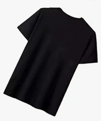 Tfortees Mens Cotton Tshirt(AZ_1723_Black_) - Black, M To Xl