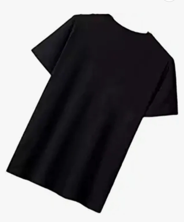 Tfortees Mens Cotton Tshirt(AZ_1723_Black_) - Black, M To Xl