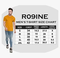 RZERO9 Combo Pack of-5 Men's Cotton Regular Fit Half Sleeve Plain Solid Casual Wear Round Neck Tshirt - Rice Cake, All Size