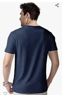 EYEBOGLER Men T-Shirt - Navy Blue, S M Xxl