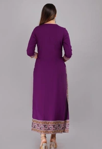 Fashionable trendy women nayara cut kurti - Bittersweet, All Size