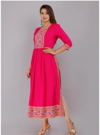Fashionable trendy women nayara cut kurti - Bittersweet, All Size