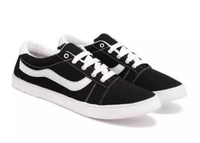 Stryder Men's Stylish Casual Sports Walking Sneakers Shoes  - Black, IND6 IND7 IND8 IND9 IND10