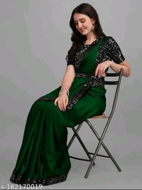 Soft Silk Red Lace Border Belt Saree with BlouseName: Soft Silk Red Lace Border Belt Saree with BlouseSaree Fabric: Soft SilkBlouse: Separate Blouse PieceBlouse Fabric: VelvetPattern: SolidBlouse Pattern: Same as BorderNet Quantity (N): SingleSizes: Free SizeCountry of Origin: India - Green